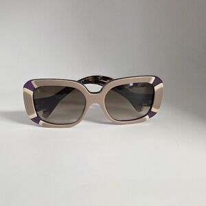 Louis Vuitton Purple and Cream Vintage Sunglasses ANEMONE TAUPE W
